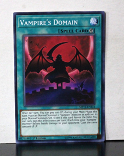 Yugioh TCG Vampire's Domain MP19-EN241 1st Edition 1996 - Image 1