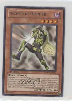 Inzektor Hopper (R) 1st Ed. YuGiOh Order of Chaos #ORCS-EN081 - Image 1