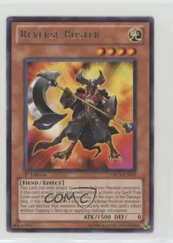 Reverse Buster (R) 1st Ed. YuGiOh Order of Chaos #ORCS-EN012 - Image 1