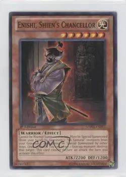 Enishi Shien's Chancellor 1st Ed. YuGiOh Samurai Warlords Structure Deck - Image 1
