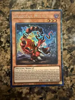 Dracotail Mululu JUSH-EN005 Collector's Rare Near Mint Yugioh Single !!! - Image 1