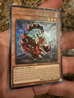 Dracotail Mululu JUSH-EN005 Collector's Rare Near Mint Yugioh Single !!! - Image 3