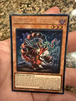 Dracotail Mululu JUSH-EN005 Collector's Rare Near Mint Yugioh Single !!! - Image 4