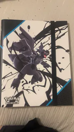 Pokemon Black Bolt Binder Only TCG Scarlet And Violet Brand New Binder For Cards - Image 1