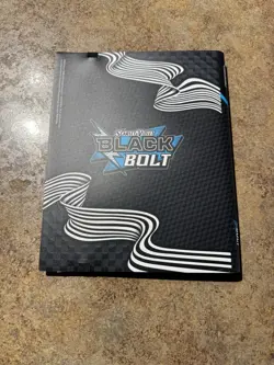 Pokemon Black Bolt Binder Only TCG Scarlet And Violet Brand New Binder For Cards - Image 2