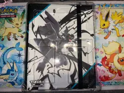 Pokémon Black Bolt Binder Only TCG Scarlet And Violet Brand New Binder For Cards - Image 2
