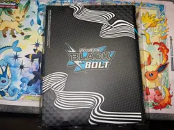 Pokémon Black Bolt Binder Only TCG Scarlet And Violet Brand New Binder For Cards - Image 4