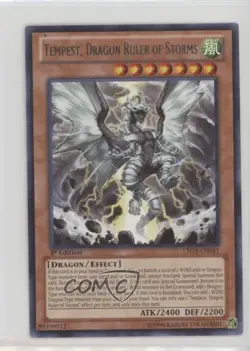Tempest Dragon Ruler of Storms (R) 1st Ed. YuGiOh Lord the Tachyon Galaxy - Image 1