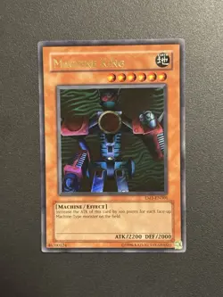 Yugioh 2004 Machine King Ultra Rare EM1-EN001 (LP) - Image 1