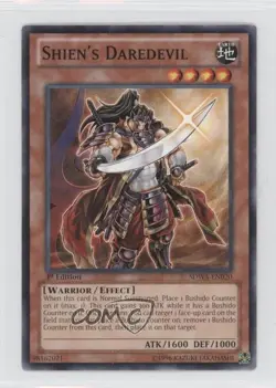 Shien's Daredevil 1st Ed. YuGiOh Samurai Warlords Structure Deck #SDWA-EN020 - Image 1