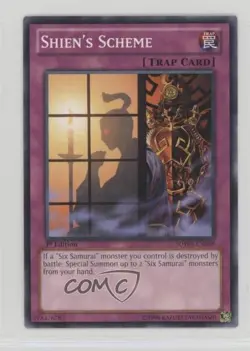 Shien's Scheme 1st Ed. YuGiOh Samurai Warlords Structure Deck #SDWA-EN038 - Image 1