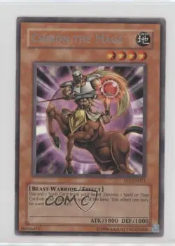 R - Chiron The Mage Unlimited YuGiOh Flaming Eternity #FET-EN021 2005 - Image 1