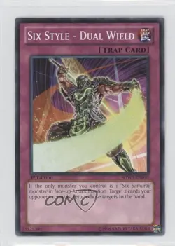 Six Style - Dual Wield 1st Ed. YuGiOh Samurai Warlords Structure Deck - Image 1