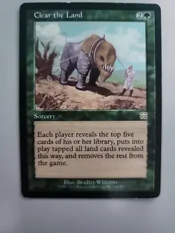 Clear the Land Mercadian Masques Regular - Image 3
