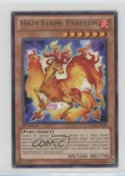 R - Hazy Flame Peryton 1st Ed. YuGiOh Cosmo Blazer #CBLZ-EN031 - Image 1