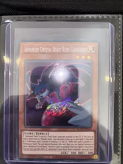 YUGIOH BLCR-EN010 Advanced Crystal Beast Ruby Carbuncle Secret Rare 1st Edition - Image 1