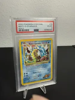 Pokemon TCG Gyarados Holo Unlimited Holo Rare Card Misty's Gym Challenge 13/132 - Image 3