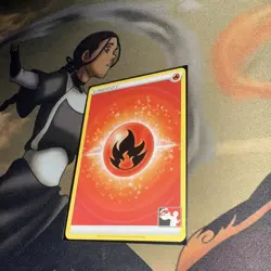 Pokemon TCG Fire Energy Prize Pack Series 3 Non Holo Card (NM) - Image 2