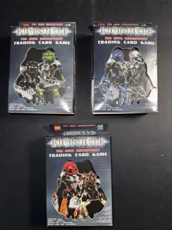 LEGO Bionicle Toa Nuva Trading Card Game Full Set Vintage 2002 - Image 1