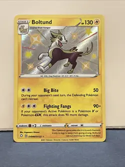 Pokemon TCG Shining Fates Shiny Vault Boltund Holo Card SV040/SV122 - Image 1