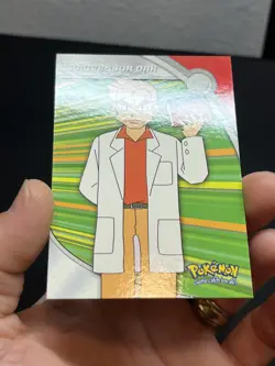 HV12 Professor Oak Pokemon Topps Series 3 Heroes & Villains Card LP Non-Holo - Image 2