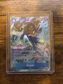 Kuzan OP12-043 R Parallel Legacy of the Master One Piece Card Game Alt - Image 1