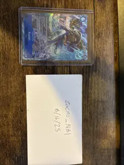 Kuzan OP12-043 R Parallel Legacy of the Master One Piece Card Game Alt - Image 3