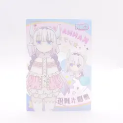 Kanna Dragon Maid Clear Transparent Anime Waifu CardFun Trading Card - Image 2