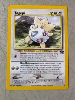 Pokemon TOGEPI #30 - NON-HOLO BLACK STAR PROMO - NM Card - Image 1