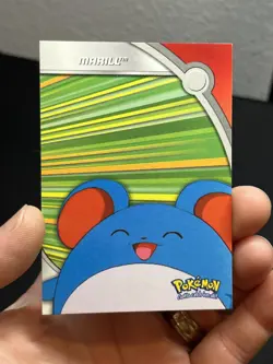 Pokemon Card - Marill HV15 - TV Animation - Topps Series 3 Non Holo - Image 1