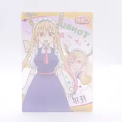 Tohru Dragon Maid Clear Transparent Anime Waifu CardFun Trading Card - Image 2