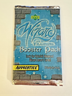 Factory Sealed 9 Card Booster Pack 2000 Upper Deck Wizard in Training CCG - Image 1