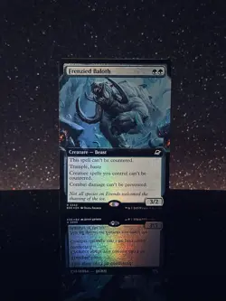 Frenzied Baloth #0342 EOE R (Extended Art) (FOIL) MTG Edge Of Eternities - Image 1