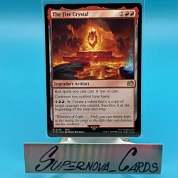 The Fire Crystal Final Fantasy Regular - NM #0135 MTG FIN - Image 1
