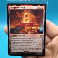 The Fire Crystal Final Fantasy Regular - NM #0135 MTG FIN - Image 3