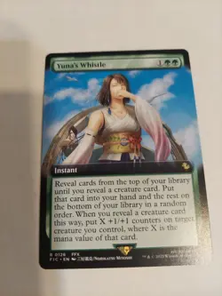 Yuna's Whistle Extended Art - FIC 0126 NM - MTG Magic - Image 1