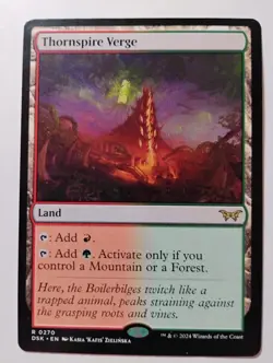 MTG - Thornspire Verge Duskmourn: House of Horror Regular Rare #0270 - Image 1