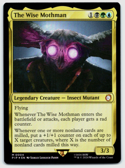The Wise Mothman FOIL - Universes Beyond Fallout - MTG - Near Mint - Image 1