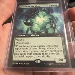 Famished Worldsire - 0182 - Edge of Eternities -NM - Magic -MTG regular - Image 1