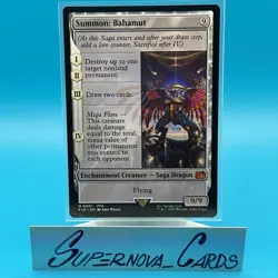MTG FINAL FANTASY #1 Summon: Bahamut Non-Foil - Image 1