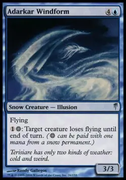 Adarkar Windform - Medium Play MTG Coldsnap - Image 1