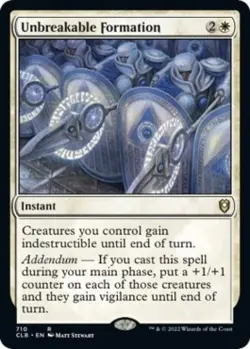 Unbreakable Formation - Near Mint MTG - Image 1