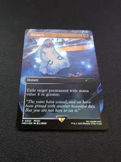 DESPARK - FINAL FANTASY MTG Promo WPN FULL ART NM Foil - Image 3