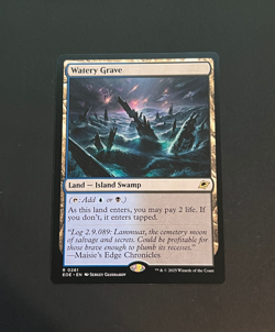 MTG. Watery Grave, Rare. Edge of Eternities, 261 Regular non foil. NM-M - Image 1