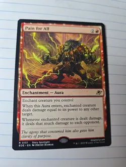 Pain for All x1 1x Edge of Eternities NM MTG Magic The Gathering 0151 - Image 1