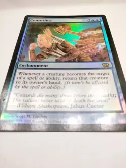 Cowardice 8th Eighth Edition 71/350 Foil Magic the Gathering MTG Card - Image 5