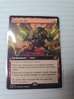 Pain for All (Extended Art) - 337 / English / Near Mint MTG Magic The Gathering - Image 1