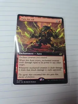 Pain for All (Extended Art) - 337 / English / Near Mint MTG Magic The Gathering - Image 2