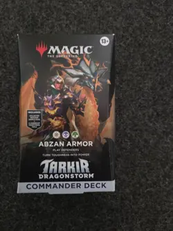 Magic the Gathering Tarkir Dragonstorm MTG Commander Deck - Abzan Armor 🔥 - Image 1