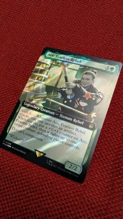 Ace, Fearless Rebel Surge Foil EA #984 MTG Doctor Who Collector's Edition NM - Image 2